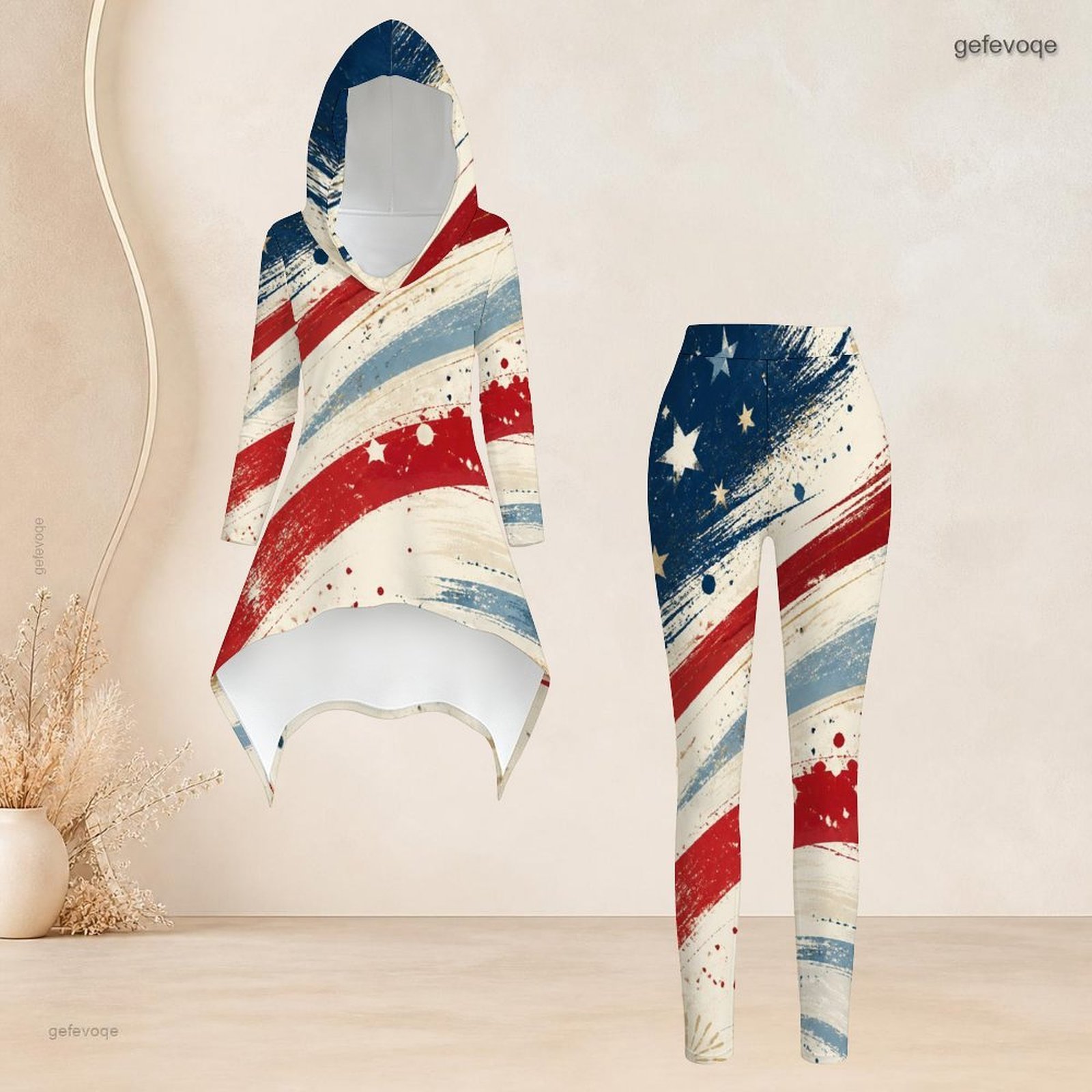 High Waist Leggings - Fashion Women Casual 2 Piece Set