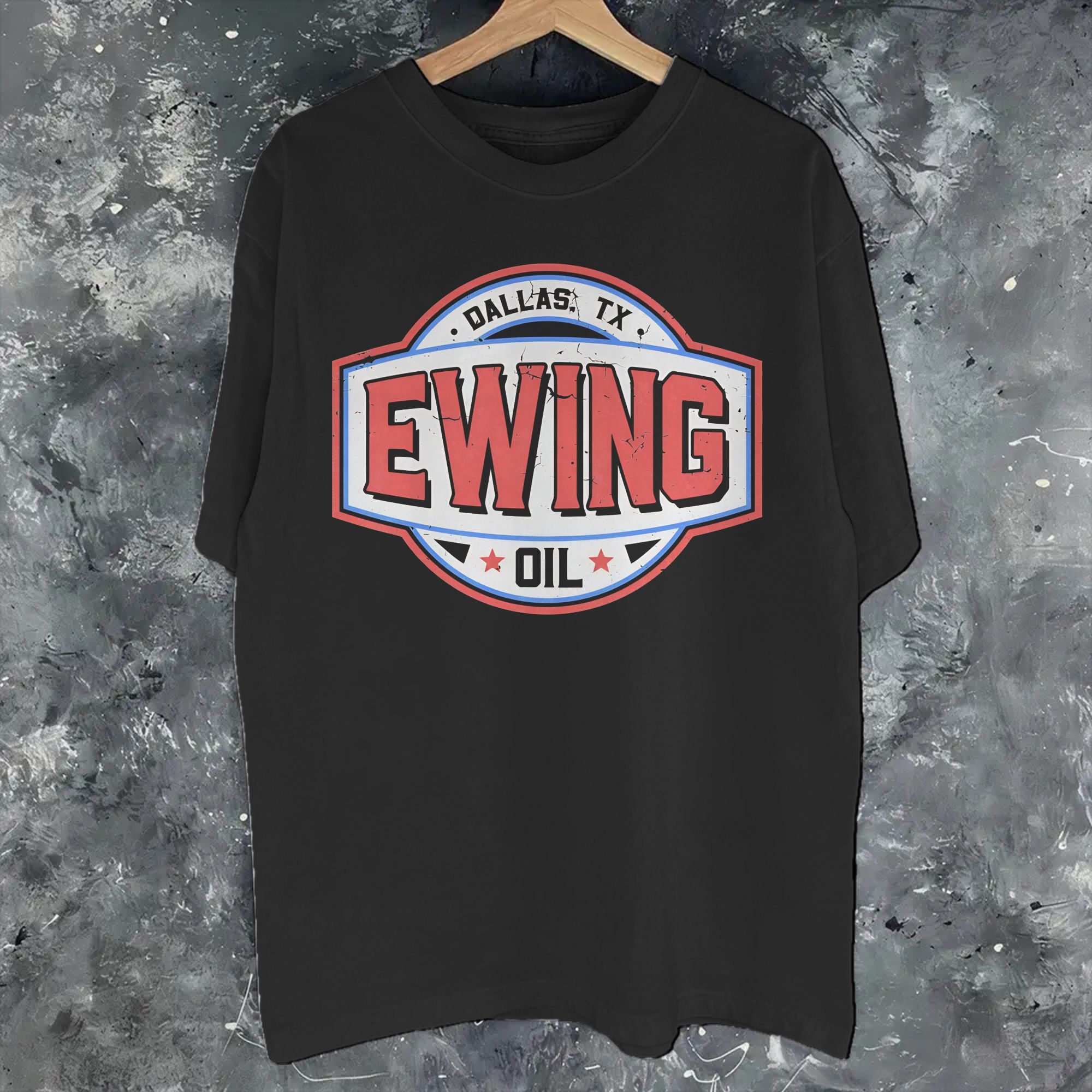 Women'S Fashion Of The 70S - Men Women Graphic Printing Ewing Oil