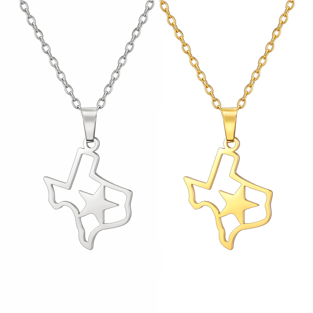 Women'S Fashion Guide - My Shape Texas State Outline Pendants