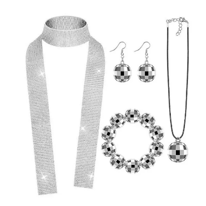 Women'S Fashion Of The 70S - Halloween Retro 70s Disco Mirror Ball