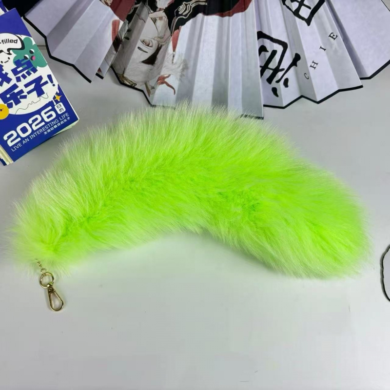 Women'S Real Y2K Fashion - 2026 Real Natural Fox Fur Tail
