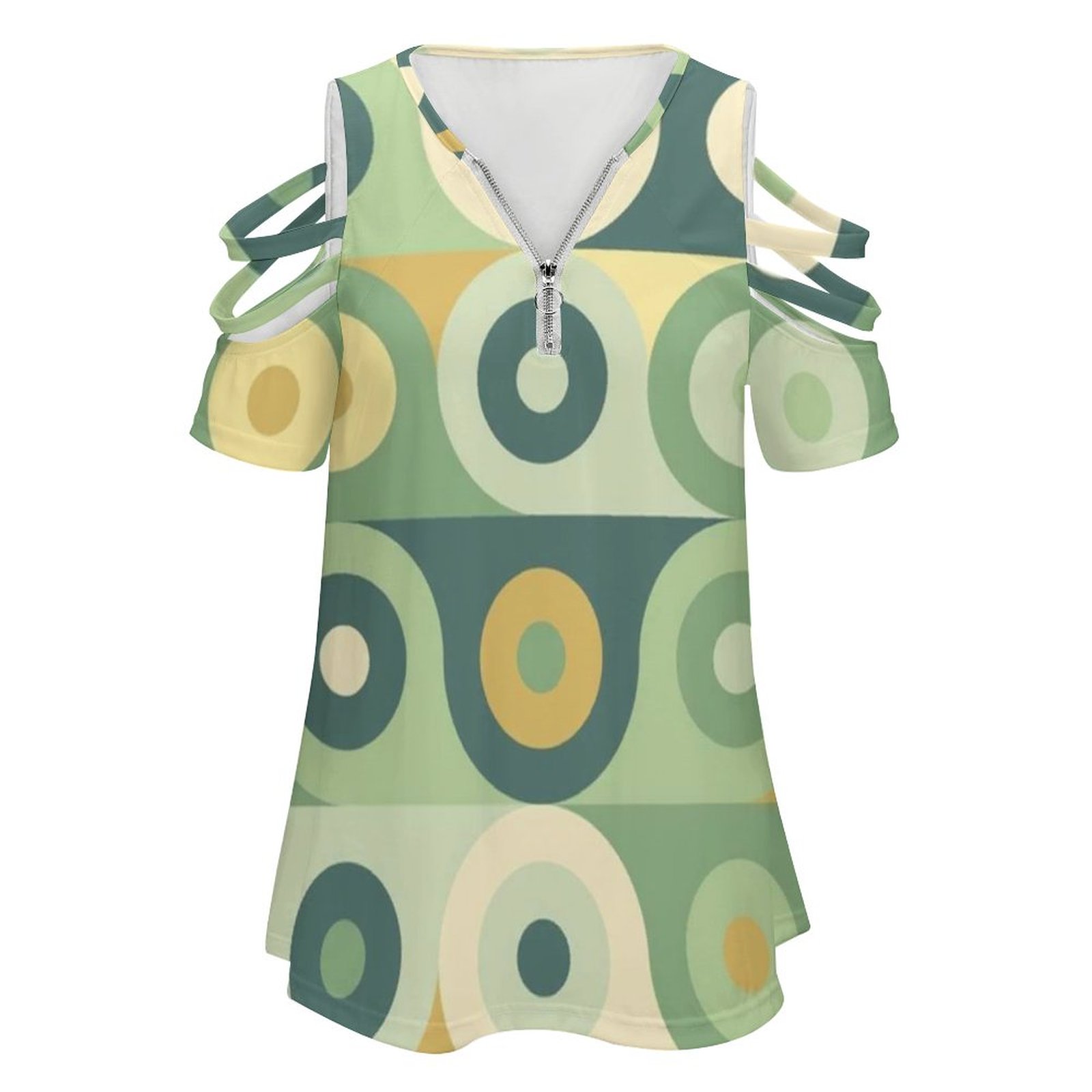 Groovy 70's Pattern Women Zipp - Women'S Fashion Of The 70S 评论和价格