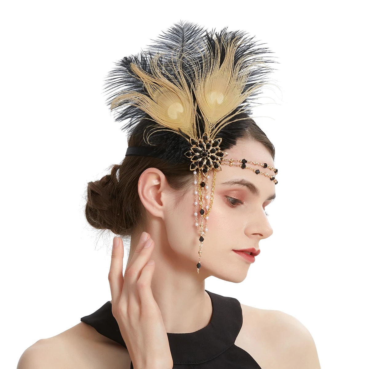 Rhinestone HairBand 1920s Vint - Women'S Fashion Of The 1920S 评论和价格