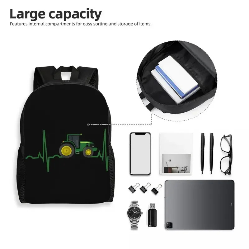 Tractor Heartbeat Laptop Backp - Women Fashion Jackets 评论和价格