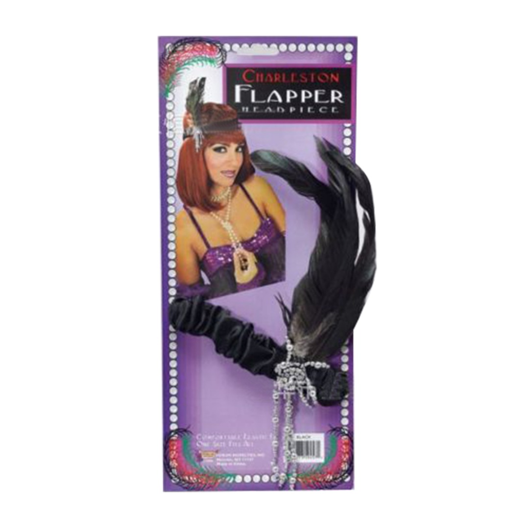 Ladies Flapper Feather Headban - Women'S Fashion Of The 1920S 评论和价格