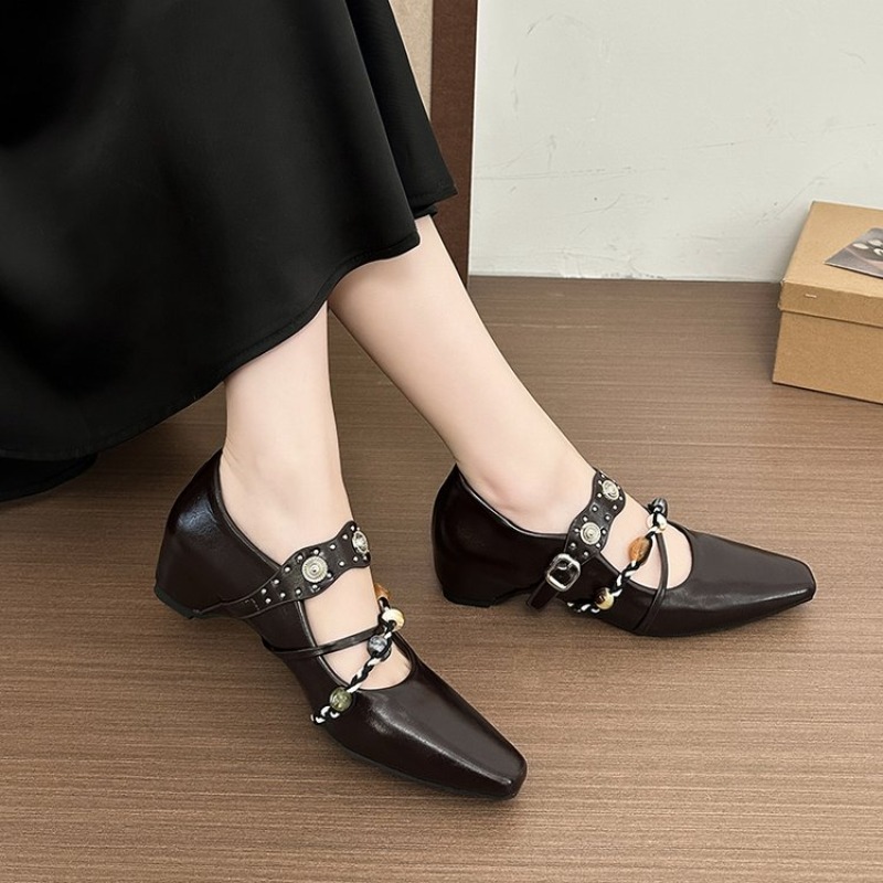New Retro Mary Jane Shoes for  - Women'S Fashion Footwear 评论和价格