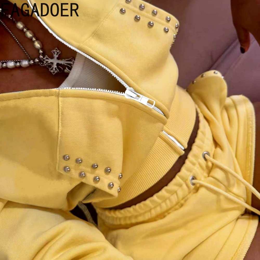 FAGADOER Casual Daily Sports 2 - Women'S Fashion Zip Hoodie 评论和价格