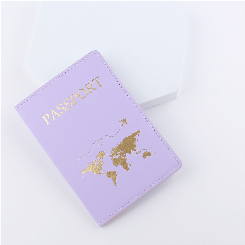 1PCS PU Leather Map Passport C - Women'S Fashion Guide 评论和价格
