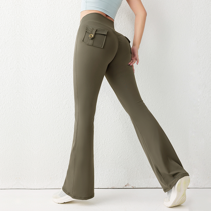 Solid Color Butt Lifting Gym F - High Waist Leggings 评论和价格