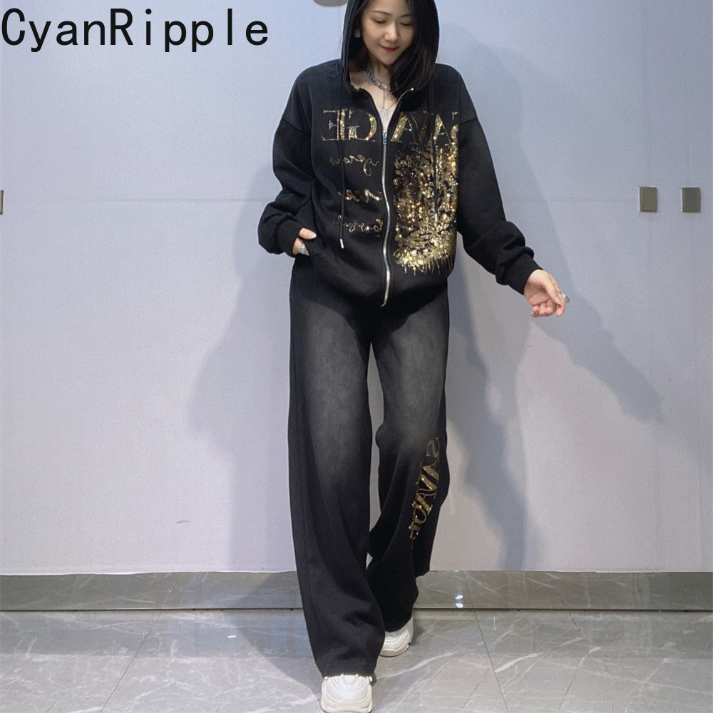 Fashionable Autumn Winter Wome - Women'S Fashion Zip Hoodie 评论和价格