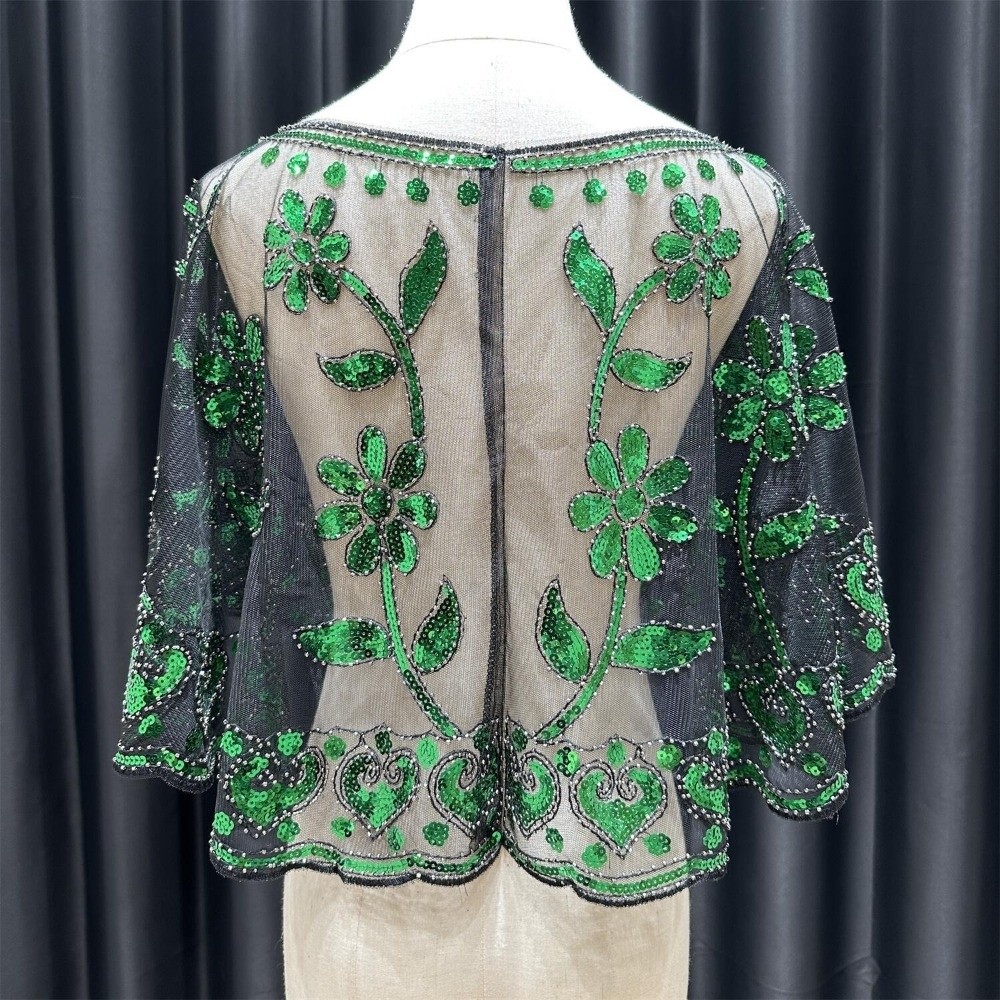 New 1920s Shoulder Shawl Spark - Women'S Fashion Of The 1920S 评论和价格