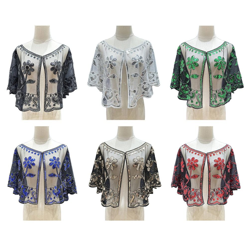 New 1920s Shoulder Shawl Spark - Women'S Fashion Of The 1920S 评论和价格