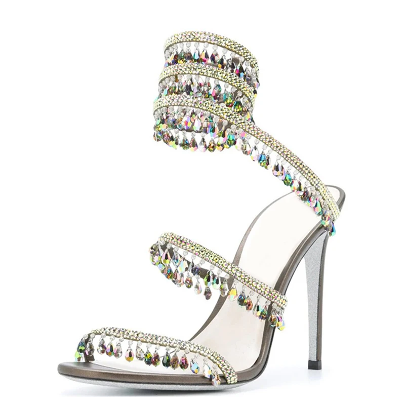 Crystal Pendant Ankle Snake Wr - Women'S Fashion For Summer 2025 评论和价格