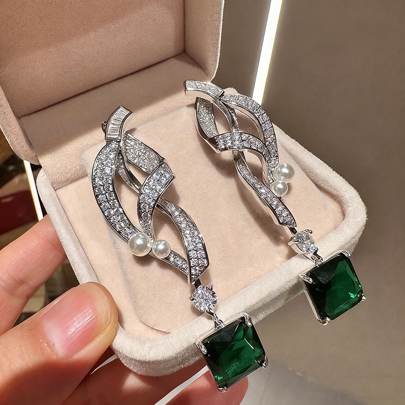 Retro Luxury Emerald Square Di - Women'S Fashion Magazines 评论和价格