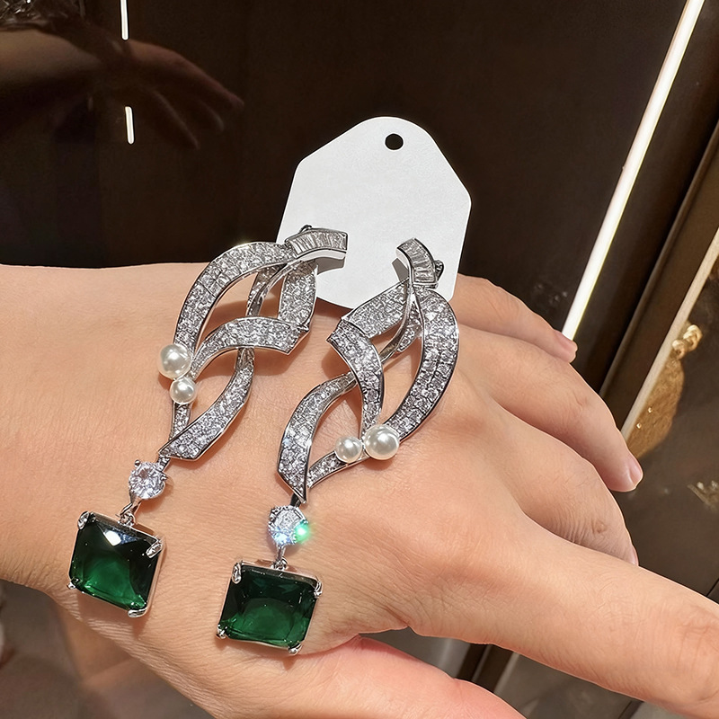 Retro Luxury Emerald Square Di - Women'S Fashion Magazines 评论和价格