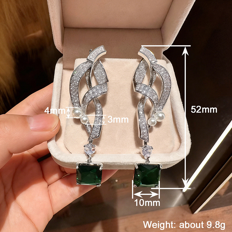 Retro Luxury Emerald Square Di - Women'S Fashion Magazines 评论和价格