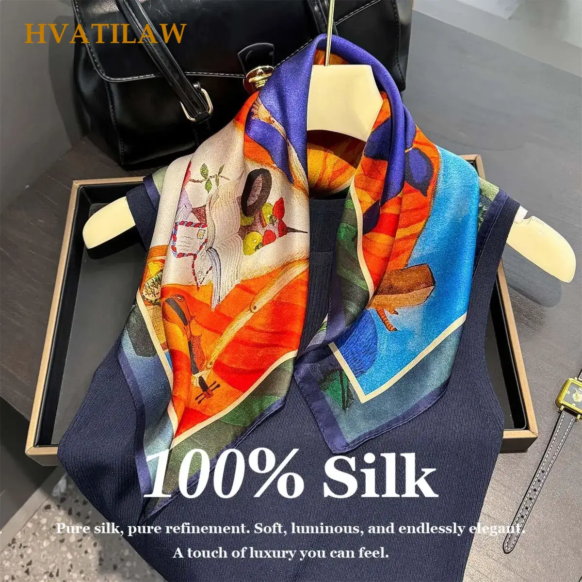 100% Pure Silk Scarf Summer Wo - Women'S Fashion Poncho 评论和价格