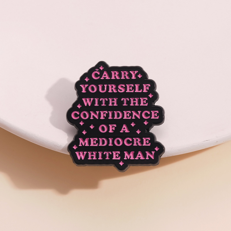 Girl Power Enamel Brooches Fem - Women Fashion History 评论和价格