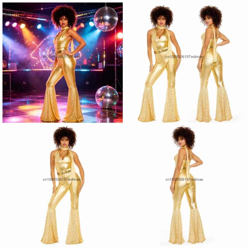 70s Retro Disco Costume Fashio - Women'S Fashion Of The 70S 评论和价格