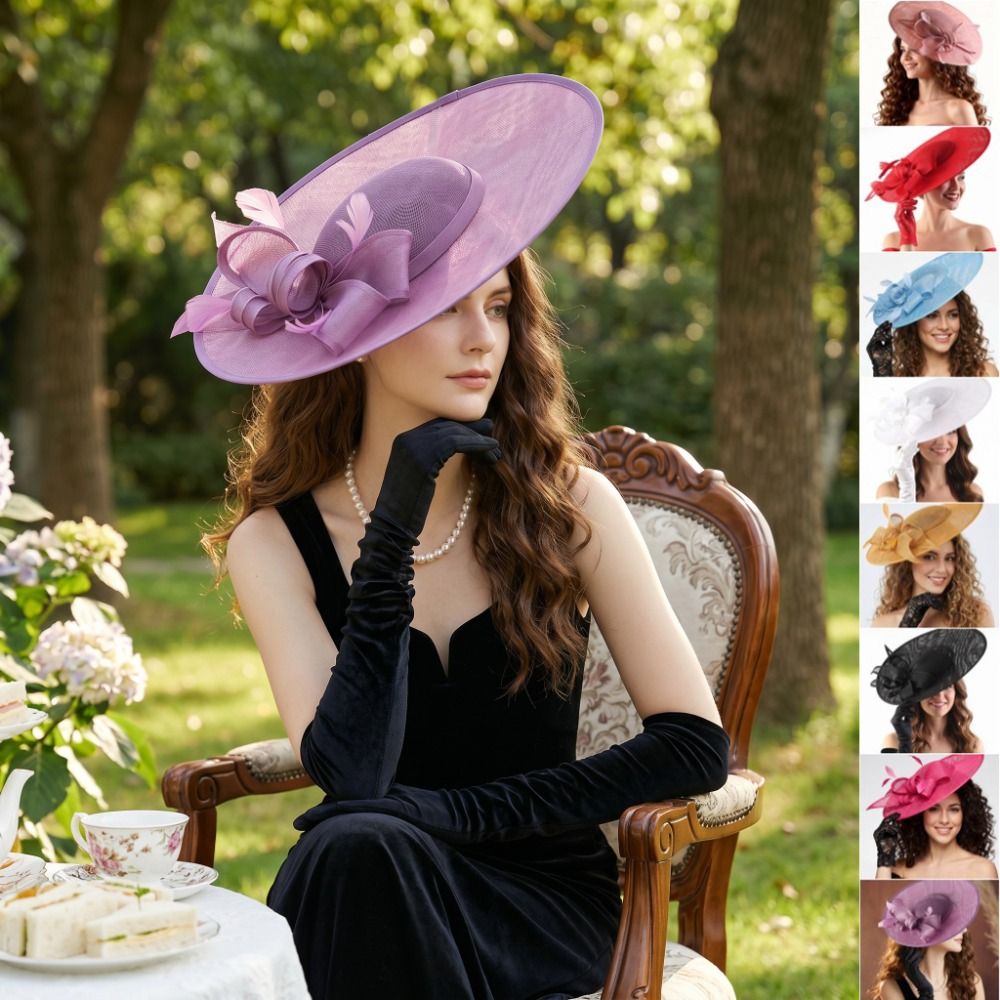 Fashion Exquisite Mesh Bow Hea - Women'S Fashion Of The 1920S 评论和价格