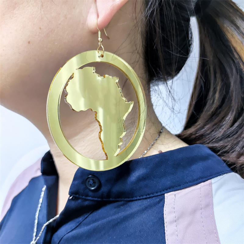 KUGUYS Acrylic Map Africa Larg - Women'S Fashion Guide 评论和价格