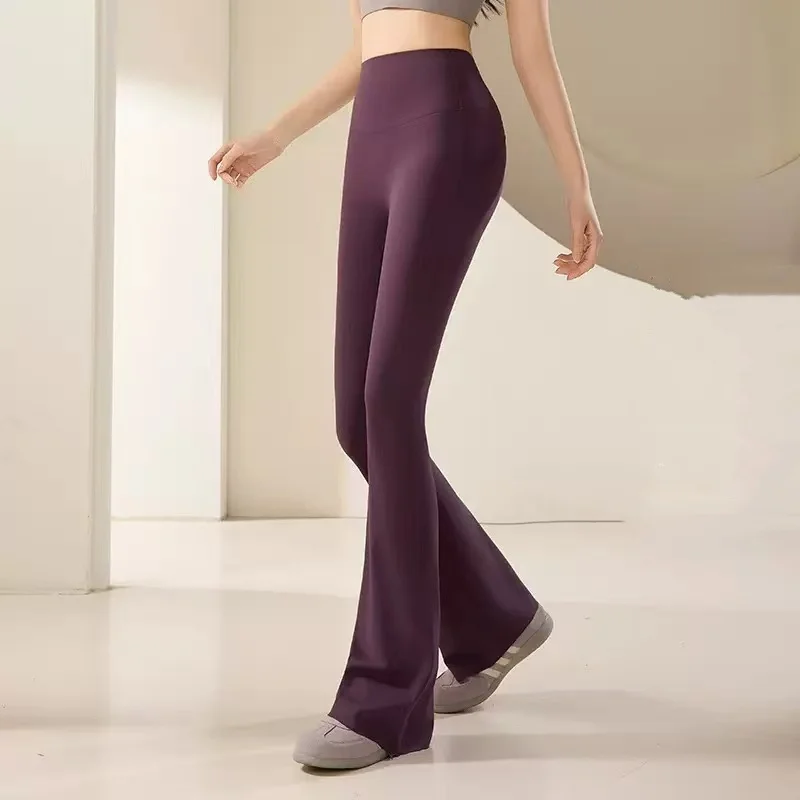 Elastic Sharkskin Fitness Yoga - High Waist Leggings 评论和价格