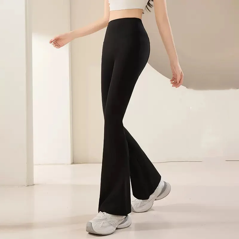Elastic Sharkskin Fitness Yoga - High Waist Leggings 评论和价格