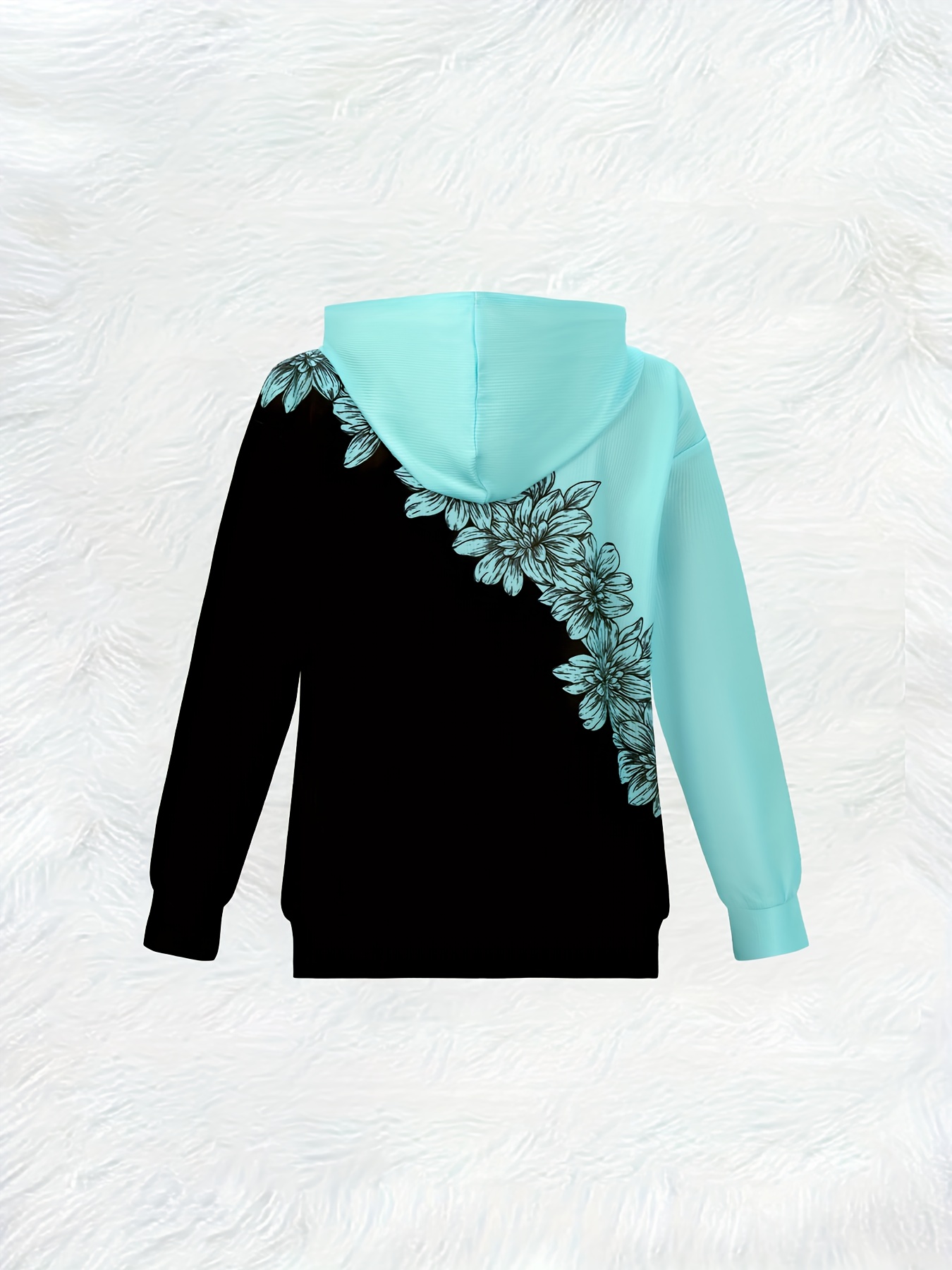 Printed Design  Women's  Splic - Women'S Fashion Zip Hoodie 评论和价格