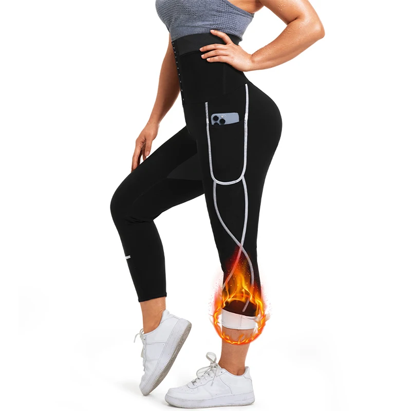 Sauna Sweat Pants for Women Hi - High Waist Leggings 评论和价格