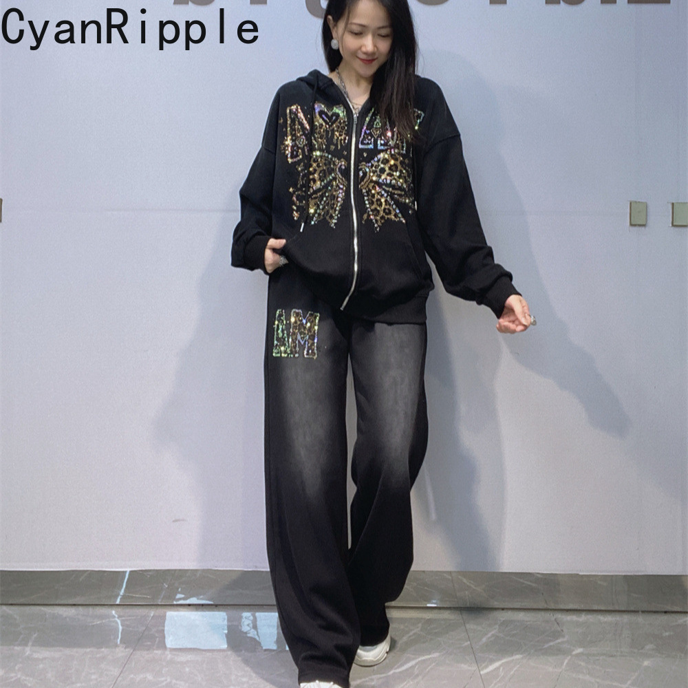 Trendy Autumn Winter Women Hoo - Women'S Fashion Zip Hoodie 评论和价格
