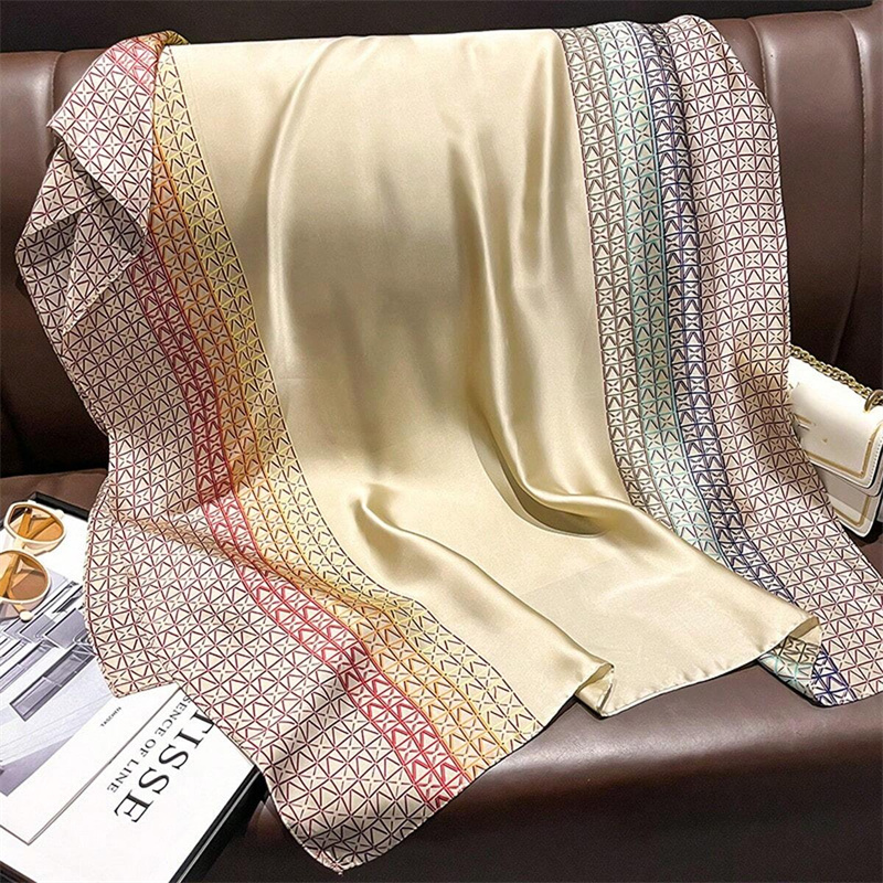 2024 Silk Scarves Women Luxury - Women'S Fashion Poncho 评论和价格
