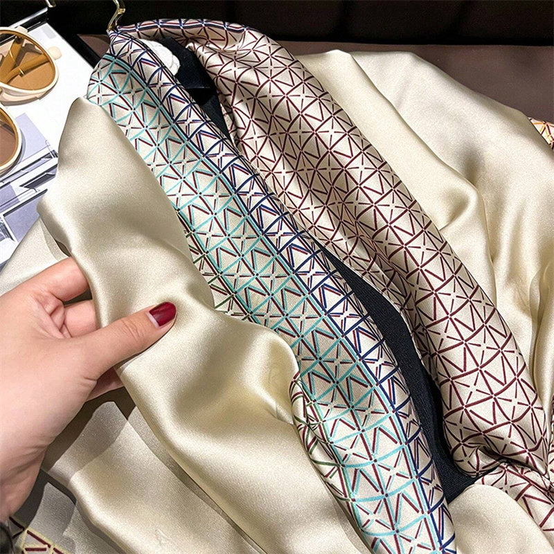 2024 Silk Scarves Women Luxury - Women'S Fashion Poncho 评论和价格