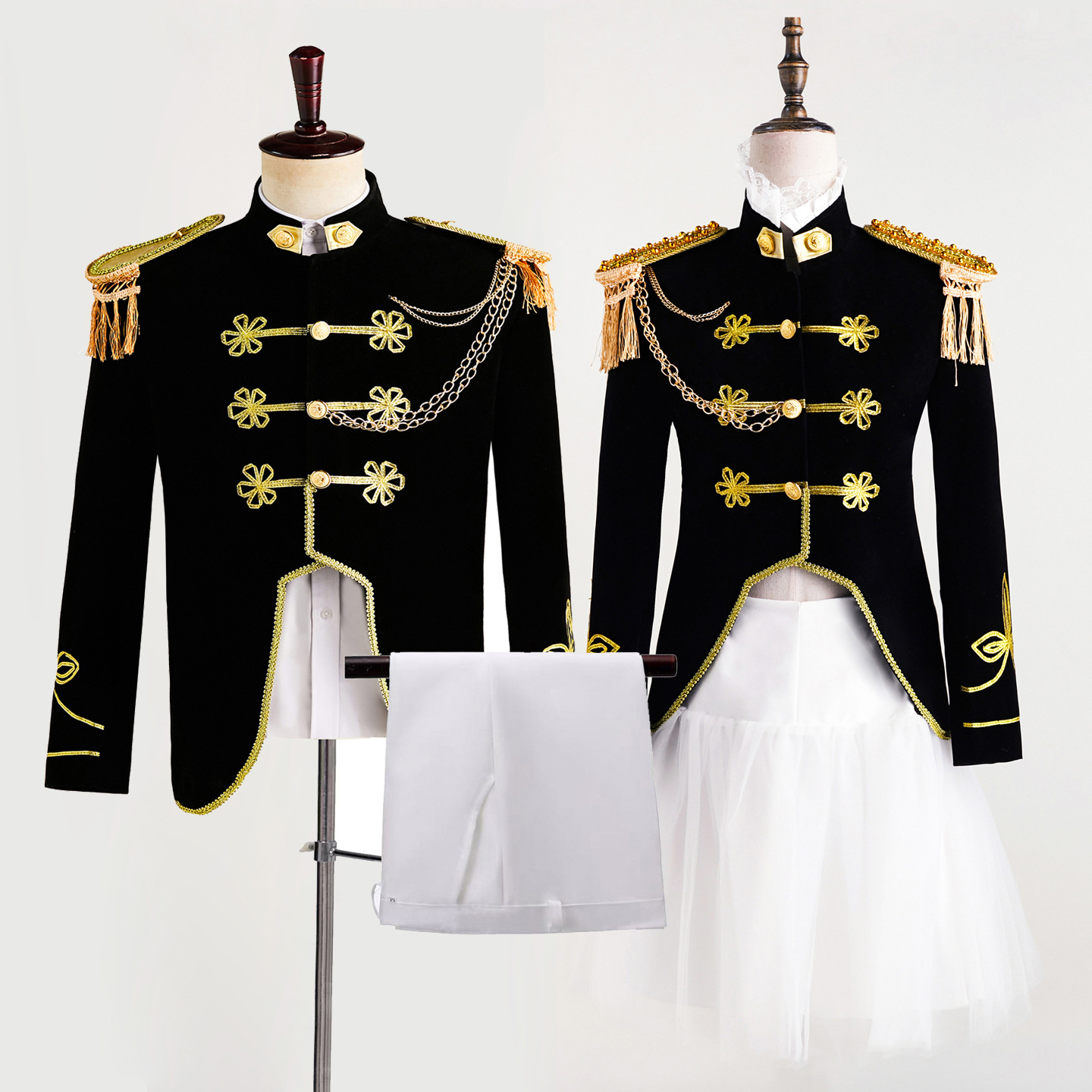 Fashion Navy Dress Suit for Me - Women Fashion Jackets 评论和价格