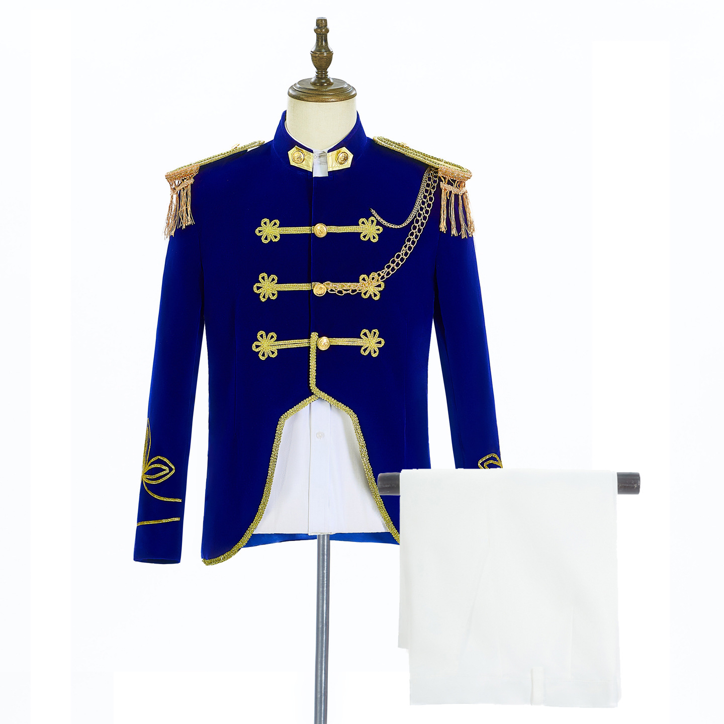 Fashion Navy Dress Suit for Me - Women Fashion Jackets 评论和价格