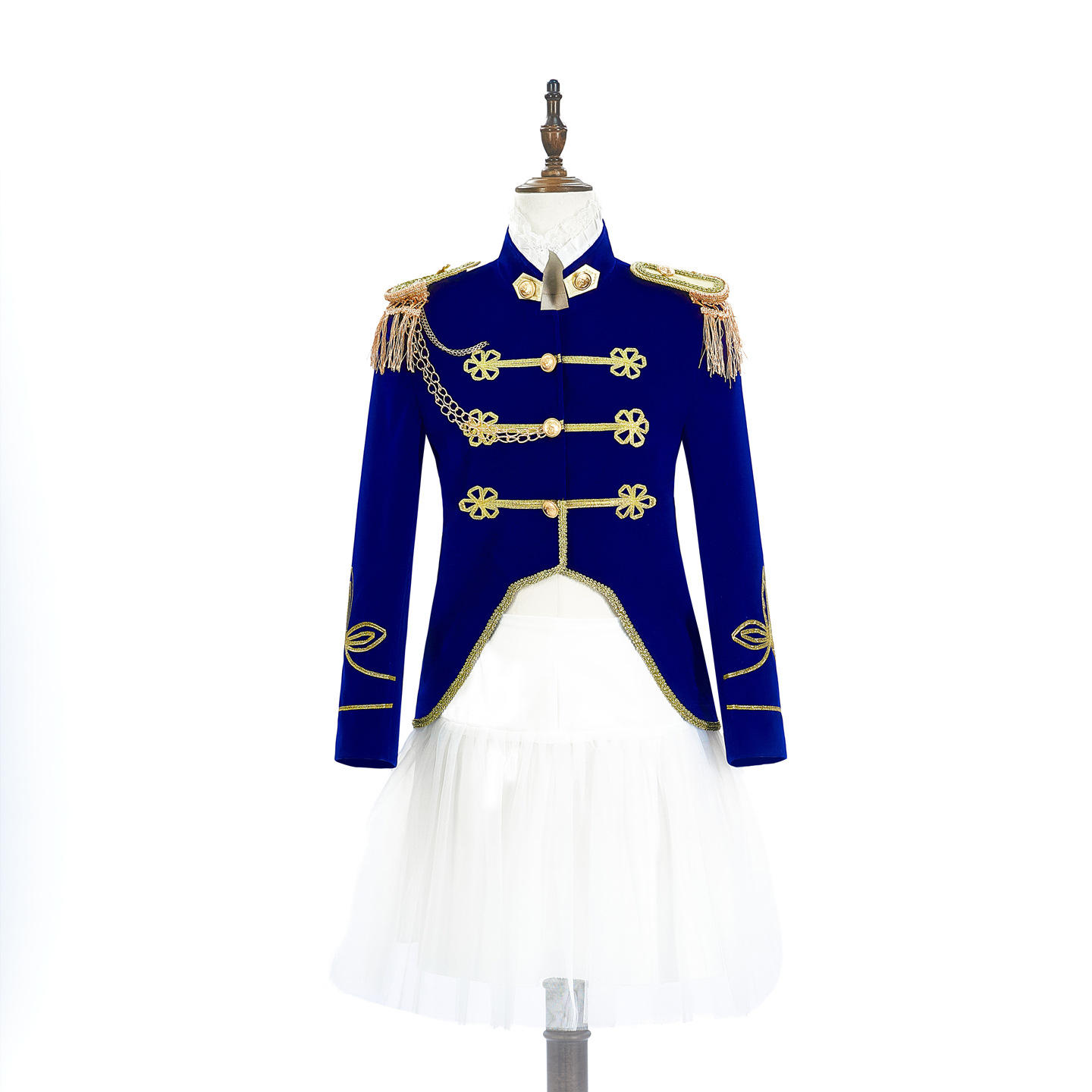 Fashion Navy Dress Suit for Me - Women Fashion Jackets 评论和价格