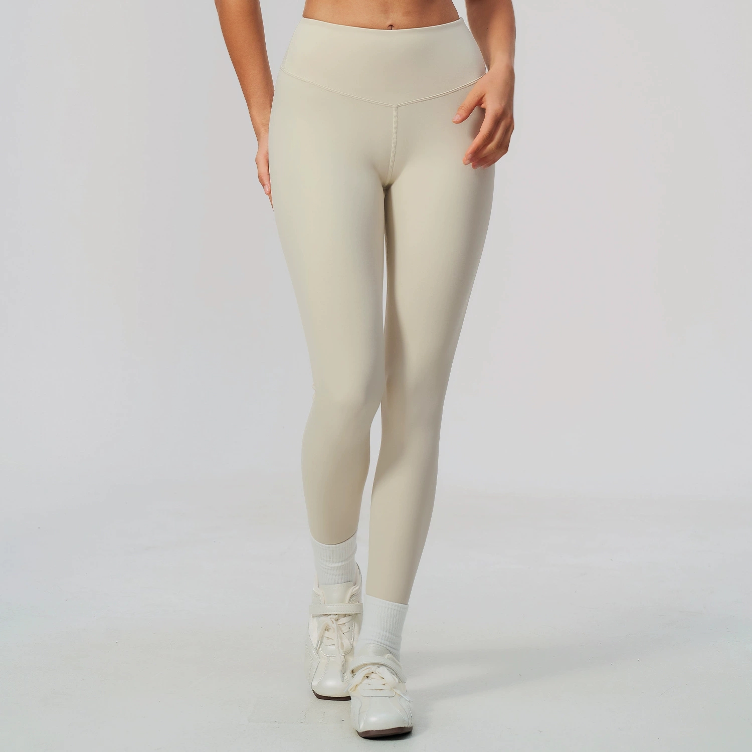 Solid Color Yoga Pants Women's - High Waist Leggings 评论和价格