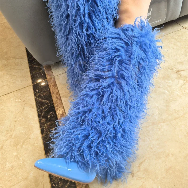 Fashion Candy Colored Plush Kn - Women'S Fashion Magazines 评论和价格