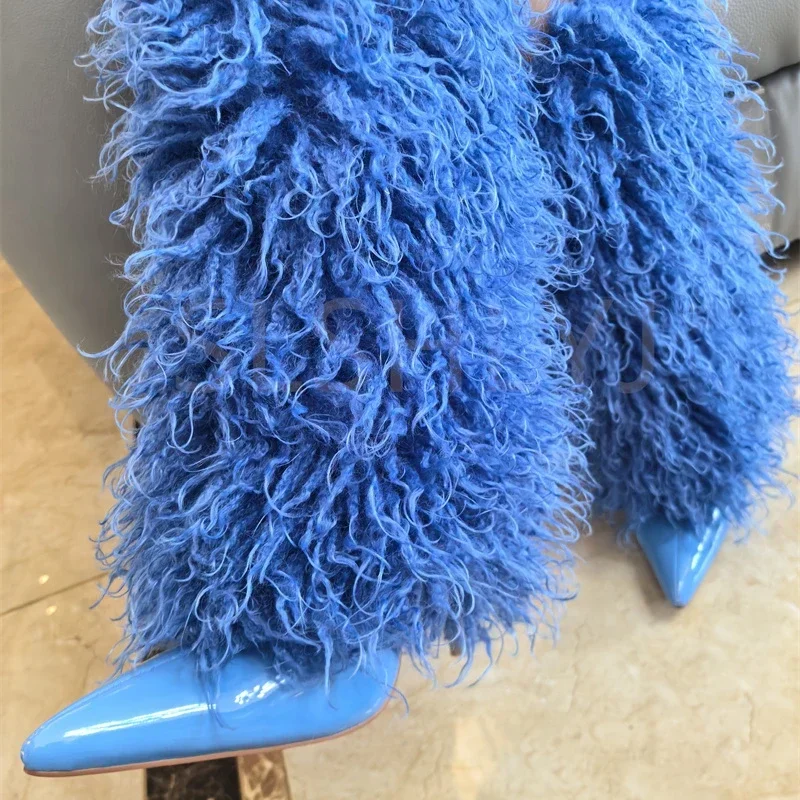 Fashion Candy Colored Plush Kn - Women'S Fashion Magazines 评论和价格