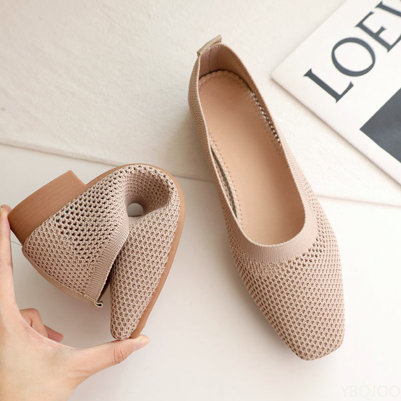 Square toe low heel soft soled - Women'S Fashion For Summer 2025 评论和价格