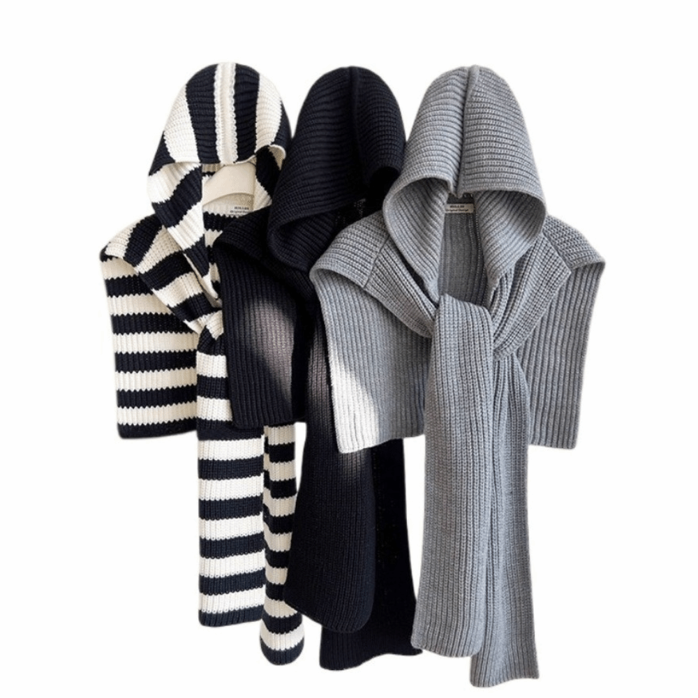Scarf Oversized Knit Cape Shaw - Women'S Fashion Poncho 评论和价格