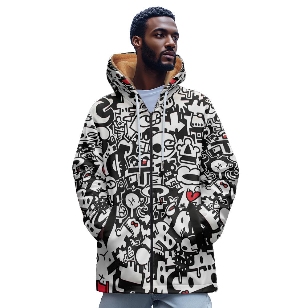 Luxury Flower 3D Printed Patte - Women'S Fashion Zip Hoodie 评论和价格