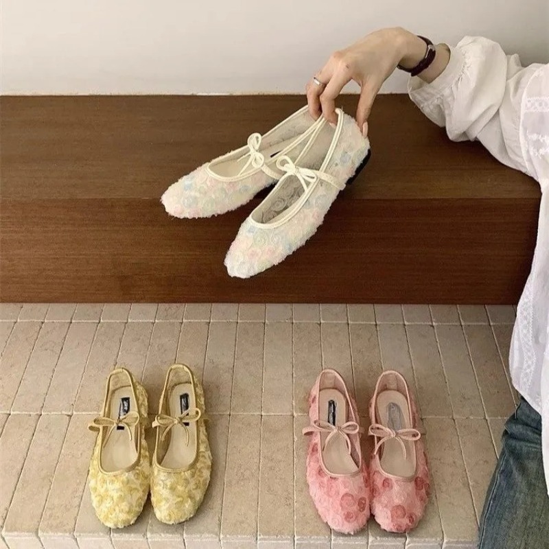 Gentle New Chinese Rose Mesh M - Women'S Fashion Footwear 评论和价格