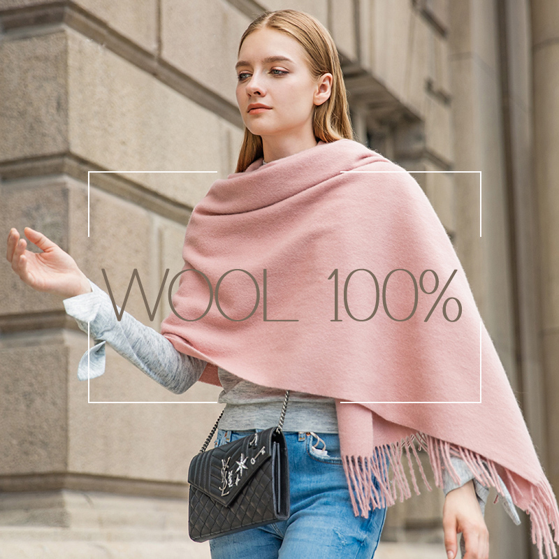 Wool Winter Scarf Women Fashio - Women'S Fashion Poncho 评论和价格