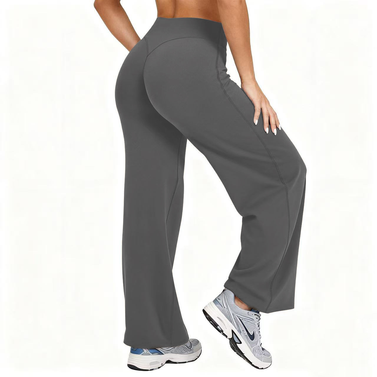Women Plus Size Yoga Wide-leg  - High Waist Leggings 评论和价格