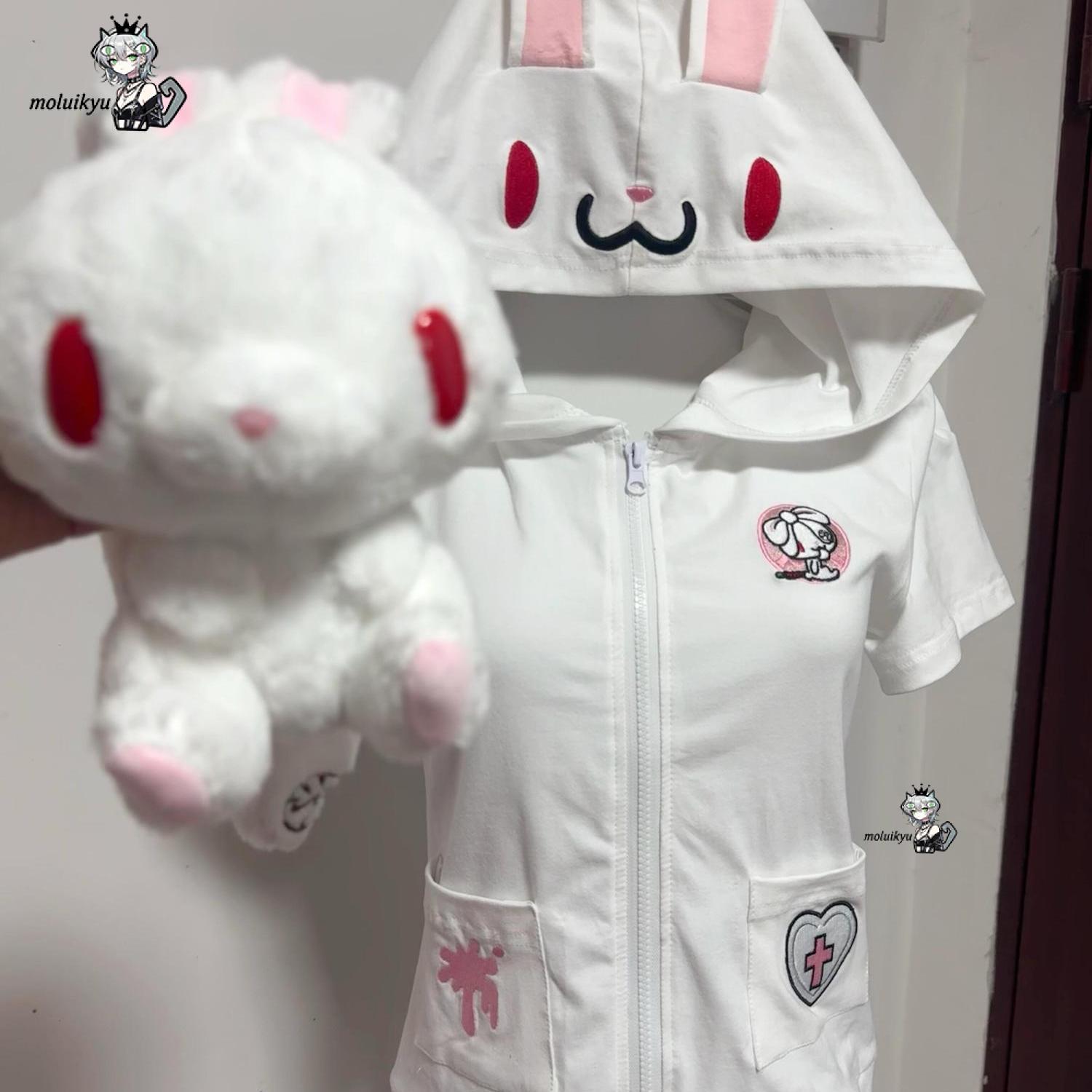 Kawaii Anime Hoodie Short Slee - Women'S Fashion Zip Hoodie 评论和价格