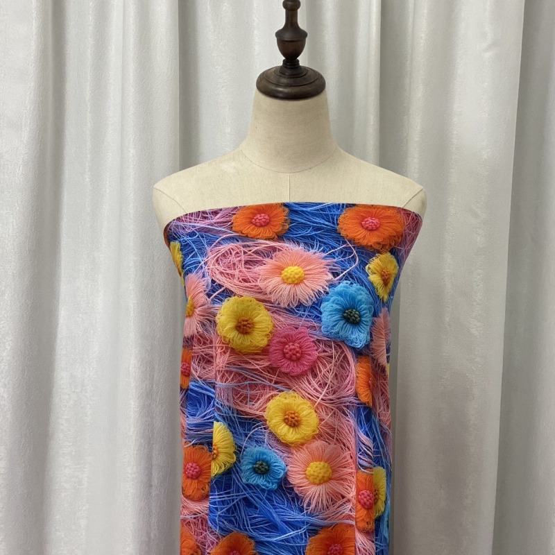 60S Silk Cotton Digital Print  - Women'S Fashion In The 60S 评论和价格