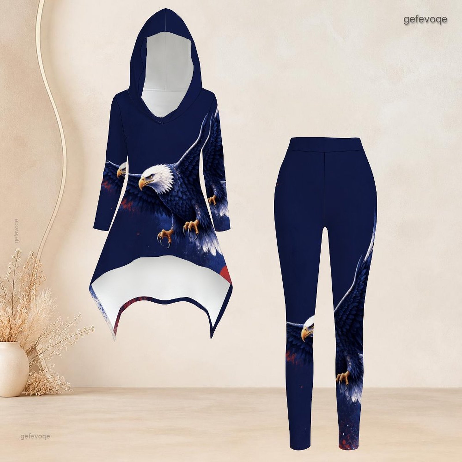 Fashion Women Casual 2 Piece S - High Waist Leggings 评论和价格