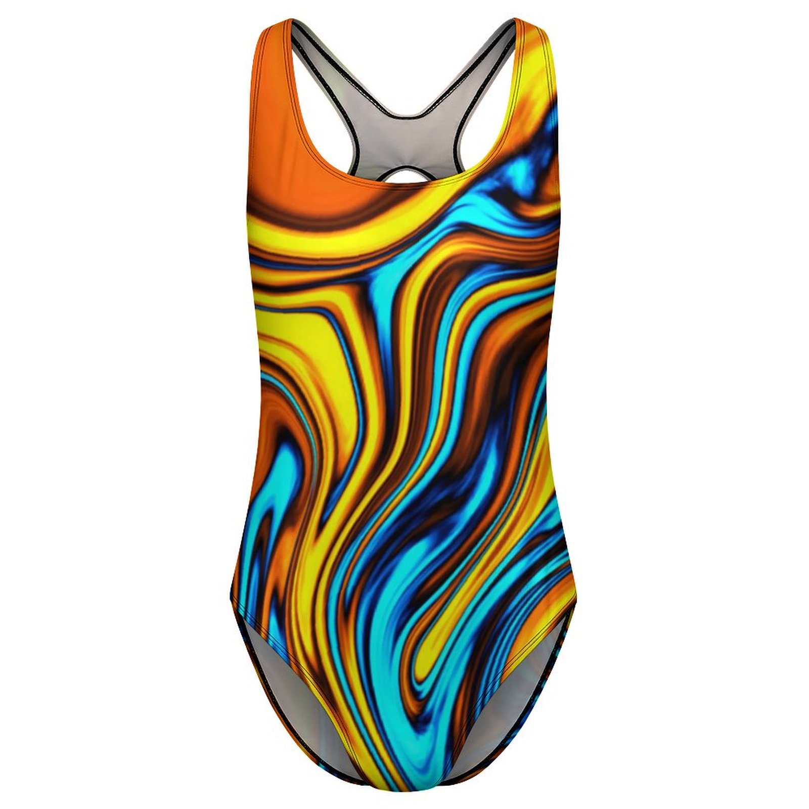 Golden Retro 60s Swimsuit Abst - Women'S Fashion In The 60S 评论和价格