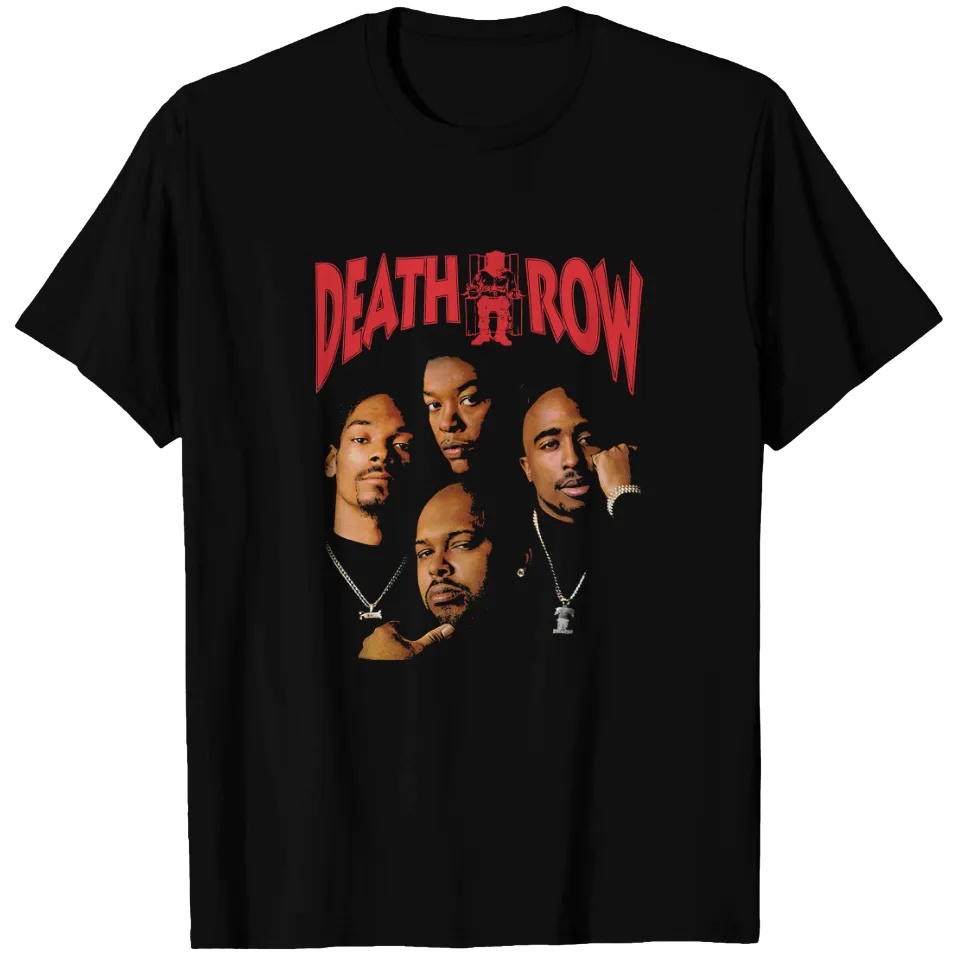 Black Printed T-shirt Death Ro - Women'S Fashion Magazines 评论和价格