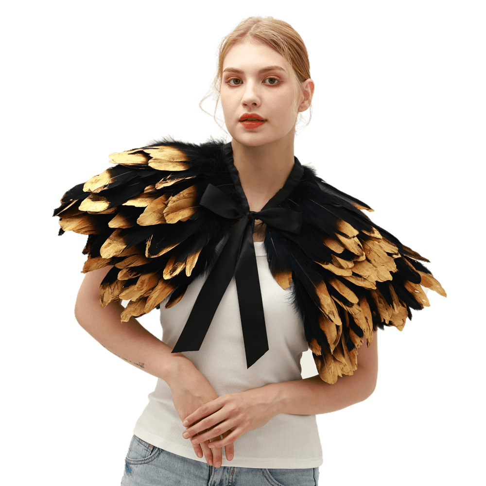 Steampunk Gothic Exaggerates G - Women'S Fashion Poncho 评论和价格